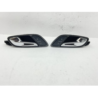 2012 Audi R8 Interior Inside Door Pull Handle Carbon Fiber MA-Carbon Right Left Pair OEM