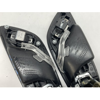 2012 Audi R8 Interior Inside Door Pull Handle Carbon Fiber MA-Carbon Right Left Pair OEM