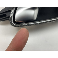 2012 Audi R8 Interior Inside Door Pull Handle Carbon Fiber MA-Carbon Right Left Pair OEM