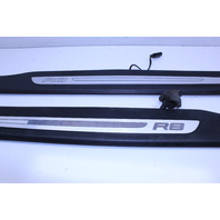 2010 2011 2012 Audi R8 Coupe Door Sill Set Illuminated Right Left Pair 420853371 OEM