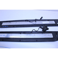 2010 2011 2012 Audi R8 Coupe Door Sill Set Illuminated Right Left Pair 420853371 OEM