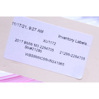 2015 2016 2017 2018 BMW M3 F80 Shift Knob 6 Speed Shifter Boot Cut Wire 2284705 OEM