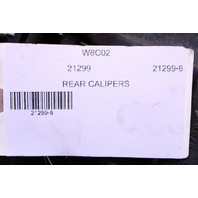 2004-2010 Porsche Cayenne Rear Brake Caliper Pair Brembo Black OEM