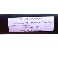 Porsche 911 996 Convertible Quarter Window Glass Left OEM