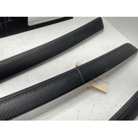 2008-2013 BMW M3 E92 E93 Carbon Leather Dash Door Panel Trim Set OEM