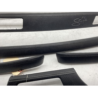 2008-2013 BMW M3 E92 E93 Carbon Leather Dash Door Panel Trim Set OEM