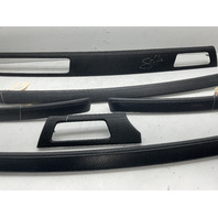 2008-2013 BMW M3 E92 E93 Carbon Leather Dash Door Panel Trim Set OEM