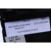 2000-2006 BMW X5 Power Window Switch Left Master - 61316916599 OEM
