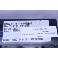 2002 BMW X5 Climate Temperature Control Panel OEM