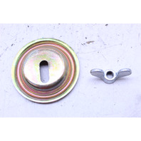 Porsche 911 Boxster Emergency Spare Tire Hold Plate Wing Nut OEM OEM