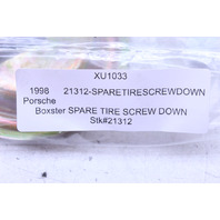 Porsche 911 Boxster Emergency Spare Tire Hold Plate Wing Nut OEM OEM