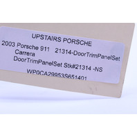 2002 2003 2004 Porsche 911 Boxster Door Sill Moulding Leather Damaged OEM