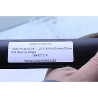 Porsche 911 996 Convertible Quarter Window Glass Right OEM