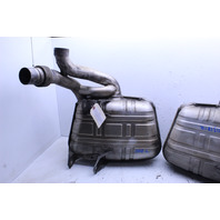 2005 2006 2007 2008 Porsche 911 997 Exhaust Muffler Right Left Pair Modified Bypass Fister OEM