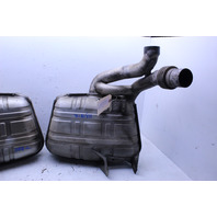 2005 2006 2007 2008 Porsche 911 997 Exhaust Muffler Right Left Pair Modified Bypass Fister OEM