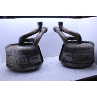 2005 2006 2007 2008 Porsche 911 997 Exhaust Muffler Right Left Pair Modified Bypass Fister OEM