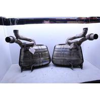 2005 2006 2007 2008 Porsche 911 997 Exhaust Muffler Right Left Pair Modified Bypass Fister OEM
