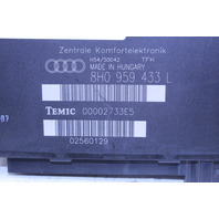2005 2006 2007 2008 Audi A4 S4 Cabriolet Comfort Control Control Module CCM 8H0959433L OEM