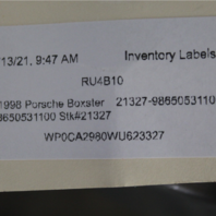 1997-2004 Porsche Boxster 986 2.5 2.7 Front Bumper Cover OEM