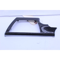 2012-2018 BMW M6 F12 Convertible Carbon Fiber Interior Dash Console Shift Bezel Door Trim Set