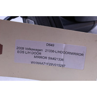 2009 2010 2011 2012 2013 2014 2015 Volkswagen EOS Door Mirror Left Side View OEM