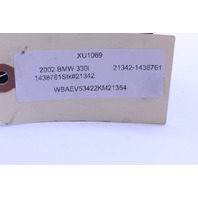 2001 2002 BMW 330i Air Intake Hose Boot Tube 1438761 OEM