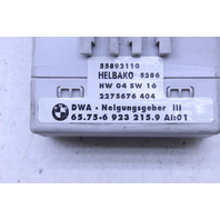 2005 BMW 330ci Inclination Movement Control Module - 65756923215 OEM