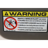 2002 2003 2004 Porsche 911 996 Targa Sun Visor Right OEM