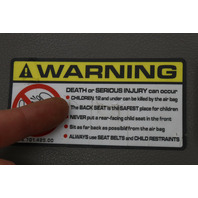 2002 2003 2004 Porsche 911 996 Targa Sun Visor Right OEM