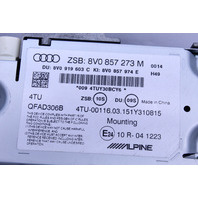 2016 Audi A3 Information Navigation Gps Display Screen - 8V0857273M OEM