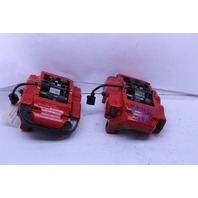 2004 2005 2006 Porsche Cayenne Turbo Rear Brake Caliper Set Pair Brembo Red OEM