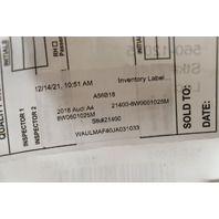 2017 2018 Audi A4 Wheel 18 X 8 Rim 5 Spoke OEM