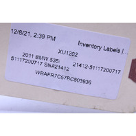 2011-2013 BMW 528i 535i Front Bumper Tow Hook Cover 7200717 OEM