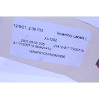 2011-2013 BMW 528i 535i Front Bumper Headlight Washer Nozzle Cover Left Driver OEM