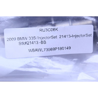 2009 BMW 335i Fuel Injector Set of 6 Aftermarket Injectors A2C9521190280 OEM