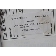 2008-2013 BMW 128i 135i E88 Wheel 17 x 7.5 Style 262 Rim - 36116779793 OEM