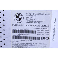 BMW 128i 135i 323i 328i 335i 525i 528i 530i X5 Satellite Radio Receiver OEM