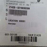 2004-2006 Porsche Cayenne 3.2 Alternator 190 Amp OEM 021903026N