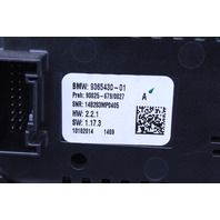 2015 BMW X5 Climate Temperature Control Panel OEM