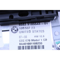 2008 BMW X5 Radio Stereo CCC Navigation Head Unit 9185543 OEM