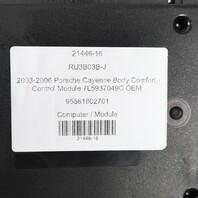 2003-2006 Porsche Cayenne Body Comfort Control Module 7L5937049C OEM