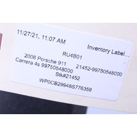 2006 2007 2008 Porsche 911 997 Rear Bumper Bracket Heat Shield Right OEM