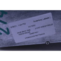 2008-2010 BMW 528i 535i 550i Radio Stereo Navigation CCC 65839185525 OEM