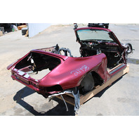 1996 Porsche 911 993 Carrera Convertible RWD Bare Body Project Tub Shell Damaged OEM