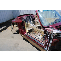 1996 Porsche 911 993 Carrera Convertible RWD Bare Body Project Tub Shell Damaged OEM
