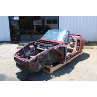 1996 Porsche 911 993 Carrera Convertible RWD Bare Body Project Tub Shell Damaged OEM