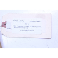 1995-1998 Porsche 911 993 Pedal Carpet Beige Manual Transmission OEM