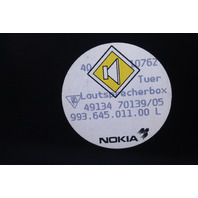 1995-1998 Porsche 911 993 Door Panel Speaker Box M490 Left Right Pair NOTE OEM