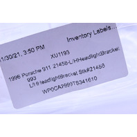 1995 1996 1997 1998 Porsche 911 993 Headlight Guide Bracket Left 99363113300 OEM