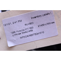 1995 1996 1997 1998 Porsche 911 993 Rear Suspension Hub Knuckle Spindle Control Arms Left Driver OEM